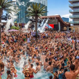 College pool party