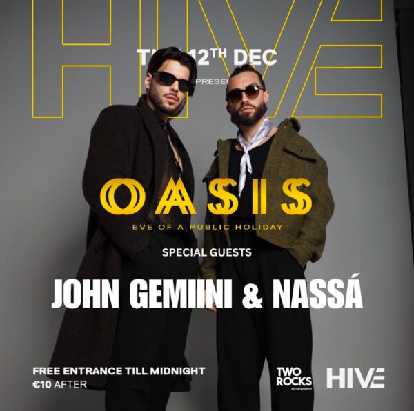 OASIS – JOHN GEMIINI & NASSÁ