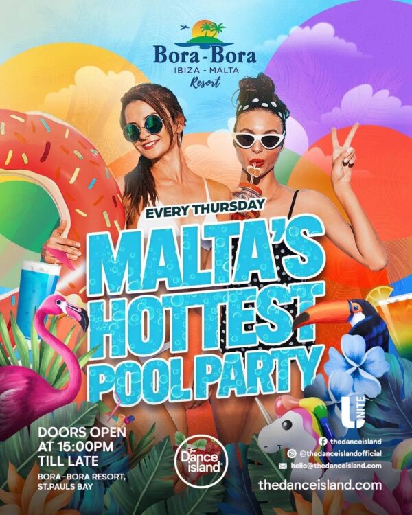 BORA BORA POOL PARTY MALTA